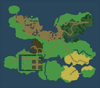 El mapa del mundo de Darkan
